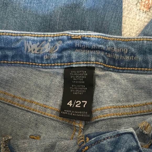 High rise jegging Women's Blue Jeans - Picture 6 of 7